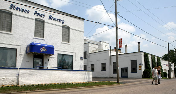 Looking at the brewery from Water Street